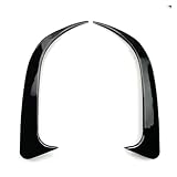Decorazione ala coda auto Per Mercedes Per Benz W117 CLA 200 220 250 260 45 AMG 2014 2015 2016 2017 2018 Paraurti Posteriore Lip Spoiler Canard Splitter (Colore : Gloss Black)