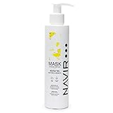 NAVIR Professional | Maschera cheratina capelli danneggiati – Nutrimento e riparazione intensa – Senza solfati – 200 ml