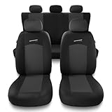 Mossa Coprisedili compatibili con Peugeot 206 (1998-2012) - fodere sedili auto - set coprisedili auto universali - S-G1