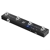 USB Per MIDI Footswitch, 22 * 5 * 4CM ricaricabile Capitano Foot Controller Portatile Wireless Pedale di Controllo Per Musicisti