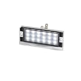 Luce targa Per Land Per Rover Per Freelander Per 1 1998-2006 1 Pezzo Di Luce Targa A LED Bianca Registration Lamps