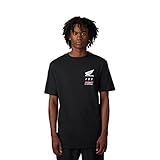 Fox Racing Fox X Honda Premium-Maglietta a Maniche Corte Maglia Corta, Nero, S Uomo