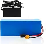 36V Batteria per bicicletta elettrica,8AH 10AH 12AH 15AH 18AH 20AH 25AH Pack Electric Bicycle Moped/Lithium Ion Battery Pack,For 800W Motors with BMS Protection 36V8AH,XT60