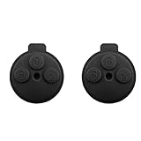 SALPIE 2 Pezzi Tasti Di Ricambio Radiocomando Guscio Gommino 3 Tasti Nero Ricambio Telecomando Guscio Chiave Smart 451 Fortwo Forfour Coupè Roadster 350 Ricambi Scocca Chiavi Membrana Pulsanti (2)