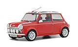 Solido S 1.3L I-1997-1/18 Mini Cooper Auto in Miniatura da Collezione, Colore Rosso/Bandiera Britannica, 1800604