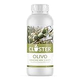 CLOSTER Concime Liquido concentrato per Olivo con Azoto Rame Fosforo e Potassio - 1 Litro 1,2 kg - con Chelati di Ferro Fertilizzante Piante Verdi per Interno, Giardino e Orto, Per Ulivi