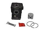 perfektGarten Set pistone cilindro adatto per Stihl 021 / MS 210 / MS210 40 mm