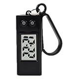 Orologio Portachiavi con Display Digitale - Orologio da Taschino Silenzioso e Preciso, Forma Digitale per Studenti