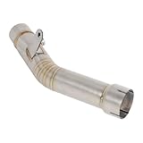 Scarico Marmitta Per Kawasaki Per Ninja ZX6R 636 2023-2025 Per ZX-6R Moto Slip On Collega Il Tubo Di Collegamento Di Scarico Originale Eliminator Silenziatore Tubo Scarico