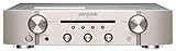 Marantz PM6007 Amplificatore integrato con connettività digitale, ingressi analogici coassiali e ottici, 2 x 45 Watt, DAC, conversione D/A per ingresso digitale, argento/Oro