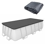Bestway Telo Copertura Copri Piscina 488x244x122 Cm in PVC Pesante Rinforzato