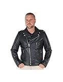 Schott Nyc Lc1140Icon, Giacca Uomo, Nero (Nero X), S