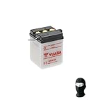 COMPATIBILE CON HONDA XL SZ/SA/SC/SD 125 1979-1982 BATTERIA YUASA GIA' PRONTA ALL'USO 6N4-2A-4 6V/4AH BATTERIE PER AVVIAMENTO MOTORE SPECIFICA MOTO SCOOTER