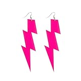 Boland- Orecchini per Adulti, Rosa, Unica, 64469