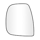 SENZEAL Vetro Specchio Retrovisore Riscaldabile Lato Conducente per Citroen Berlingo Peugeot Partner 2012-2023 1608181280 (Sinistro)