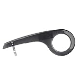 Fischer ‎85948 Kettenschutz - Copricatena, Per corona semplice anteriore a 33-38 denti, Adatto a 66- 71 cm, Nero