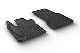 Gledring Tappetini in Gomma Compatibile con Smart ForTwo 453 2014- (Profilo T 2-Parti + Clip di Montaggio)