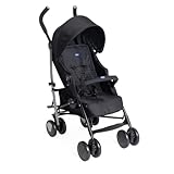 Chicco Echo Lite Passeggino Leggero da 0 Mesi a 22 kg, Schienale Reclinabile in 4 Posizioni, Seduta Spaziosa, Manicotto Paracolpi, Chiusura a Ombrello, Freni Gemellati e Ruote Anteriori Girevoli