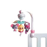 Tiny Love Take A Long Mobile, 3 in 1 Giostrina Culla Neonato Musicale Portatile, 0+ Mesi, Gioco Passeggino Neonato, 3 Attacchi Universali, 30 Minuti Musica, Collezione Tiny Princess Tales