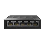 TP-Link LS1005G Switch Ethernet 5 Porte Gigabit, Sdoppiatore Ethernet, Ideale per la Casa e il Ufficio, Plug-and-Play, Funzionamento Silenzioso, Montaggio Desktop