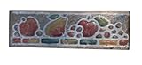Greca mattonella piastrella listello decorazione e Decoro in Gres Porcellanato, Motivo Frutta, 15 x 5 cm, per Cucina e pareti, prezzo di vendita riferita a 1 singolo pezzo