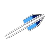 MEIYANFA Adesivi In3D Cromati per Auto Adesivo Logo per BMW 1er F40 118i 118d M Sport 2018-2023 2024, Tronco Logo Adesivi Emblema Adesivi Auto per Decorazione Esterna Auto,A