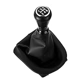 DOMENICA 5 Marce Pomello Leva Cambio con Cuffia Compatibile con Peugeot 207 307 308 607 608 Citroen C3 C4 C5