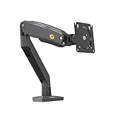 Ergosolid Supporto per Monitor PC, Monitor, Braccio articolato ergonomico, Molla a Gas, 22-35 Pollici, VESA 75 mm e 100 mm, fino a 12 kg