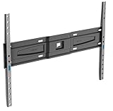 Meliconi Slimstyle Plus 600 S, Supporto TV Parete Fisso, Adatto anche per Cartongesso, per TV da 50'' a 86", Vesa 300-400-600, con Fast Block e Protezioni, Prodotto in Italia
