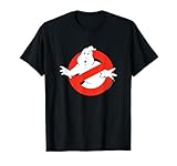 Divertente film retrò originale di Ghostbusters No Ghost Logo Maglietta