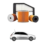Kit 4 Filtri Tagliando compatibile con FIAT Stilo 1.9 JTD 85 kw Diesel 2001-2006