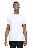 DSQUARED2 T-Shirt Bianca da Uomo con Patch Logo in Rosso XL