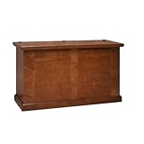 Vicentini arreda CASSAPANCA IN LEGNO ARTE POVERA MOD CARLA COLORE NOCE SCURO