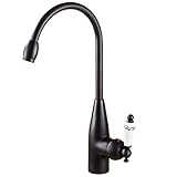 Rubinetto da cucina Antico/nero Bronzo Miscelatore da cucina Bronzo con gru in ceramica Cucina calda e fredda Miscelatore per acqua Brass Laveno