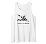 Divertente canoa slalom paddle battaglia kayak avventura stampa Canotta