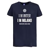 Inter - T-Shirt IM IM Milano, Season 2022/2023, Adulto Diverse Taglie Disponibili - Indossa la Maglia Esclusiva della Season 2022/2023, Prodotto Ufficiale