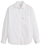Levi's Harlie New BF Shirt Camicia Button-Down, Bright White, S Donna