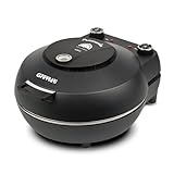 G3 Ferrari G10199 Forno Pizza "Pummarola", Fino a 420 °C, 1200W, 2 Pietre Refrattarie, Pareti fredde, Palette INOX, Ricettario incluso, Visore temperatura, Chiusura ammortizzata, Nero opaco