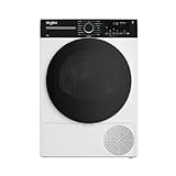 Whirlpool C WSD 74M WBS IT– Asciugatrice 7 Kg A Pompa Di Calore, Libera Installazione, Classe C, 6° SENSO, Motore Senseinverter, Extra Silenzio, AirFresh, Asciugatura A Tempo 84,6 x 59,7 x 54,5 cm