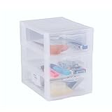 Sundis 4549004.0 Orgamix A5 3 Cassetti, 25.5 x 18.5 x 25.5 cm, Plastica, Trasparente