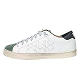 P448 Scarpe Uomo Sneakers John M Scra White Bianche