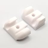 Printbtw Tappi di ricambio adatti per listello decorativo per roulotte come Tabbert (bianco)