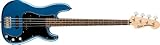 Squier by Fender Affinity Series Precision Bass PJ, tastiera in alloro, battipenna nero, blu lake placid, Include lezioni virtuali gratuite su Fender Play