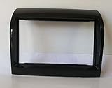 Mascherina Autoradio Telaio Adattatore stereo 2 doppio din fiat Ducato 3 Jumper Boxer 2011>2014 Nero Lucido MS456/ST