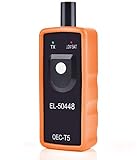 WJMY TPMS Relearn Reset Tool per Opel e GM Sensore di Monitoraggio della Pressione Pneumatico EL50448 Orange OEC-T5 per Veicoli Serie 2006-2020