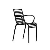 driade Pip-e POLTRONCINE, Polipropilene, Grigio Scuro, Media