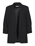 PIECES Pcboss 3/4 Blazer Noos, Blazer Donna, Nero (Black Black), XL