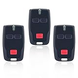 RNPKZ 3 pezzi Telecomando Universale Garage per BFT Mitto 2, 433 MHz Rolling Code per Cancelli BFT, 2 Canali, 2 Pulsanti, Adatto per Rolling BFT Mitto 2, Kleio, Ghibli, TRC 2, Kleio, Ghibli, TR