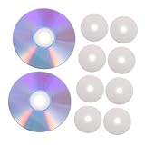 ZUNOXAZ 10 pezzi Dischi Cd-rw Riscrivibili Vuoti Alta Capacità per Registrazione Audio Backup Dati e Duplicazione Compatibili Masterizzatori Multimediali
