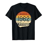 Regalo Uomo Donna 1962 Compleanno - Vintage Made in 1962 Maglietta